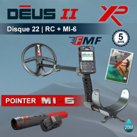 XP Déus 2 RC - 22 cm FMF "Pack MI-6"