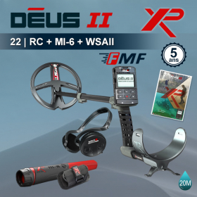 XP Déus 2 RC - 22 cm FMF "Pack MI-6 et WSA 2"